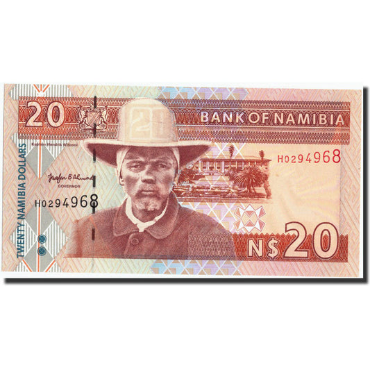 Banknot, 
  
  Namibia, 
  
  20 dolarów Namibii