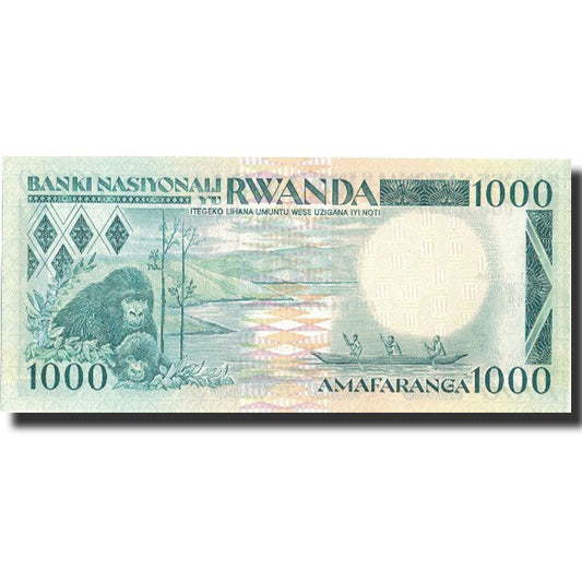 Banknot, 
  
  Rwanda, 
  
  1000 franków