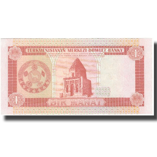Banknot, 
  
  Turkmenistan, 
  
  1 Manat