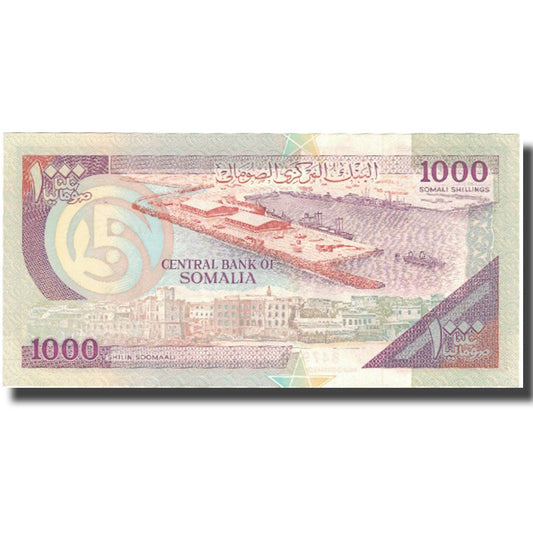 Banknot, 
  
  Somali, 
  
  1000 Shilin = 1000 Szylingów