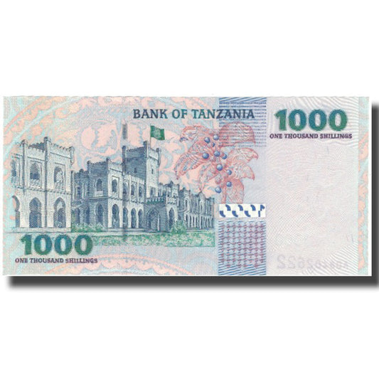 Banknot, 
  
  Tanzania, 
  
  1000 Shilingi