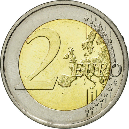 Finlandia, 
  
  2 euro, 
  
  10-jähriges Jubiläum der Euro-Münzprägung