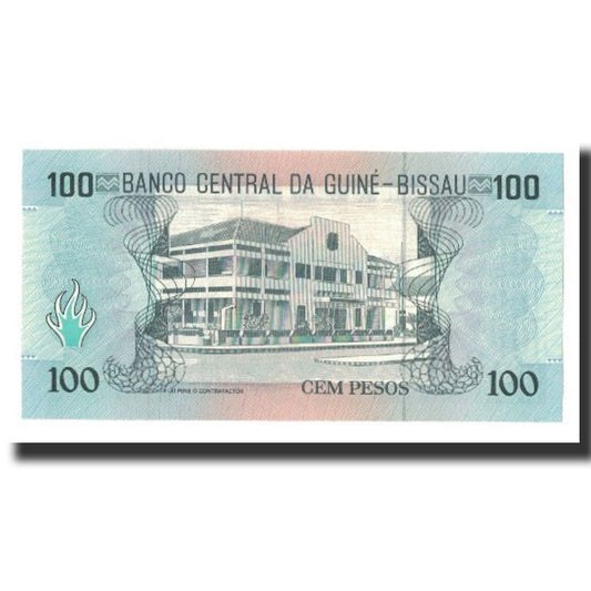 Banknot, 
  
  Gwinea Bissau, 
  
  100 peso