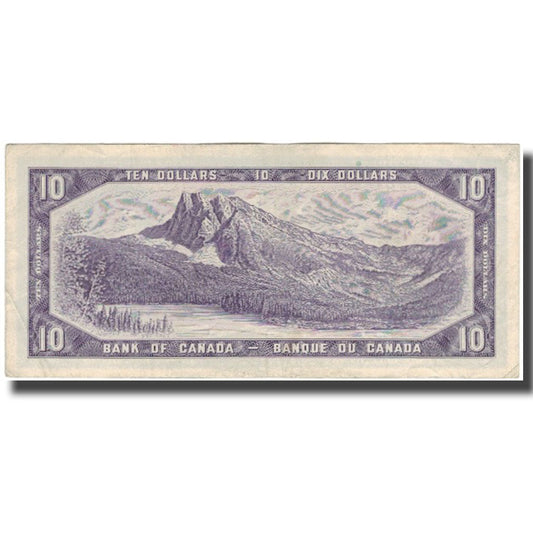 Banknot, 
  
  Kanada, 
  
  10 dolarów