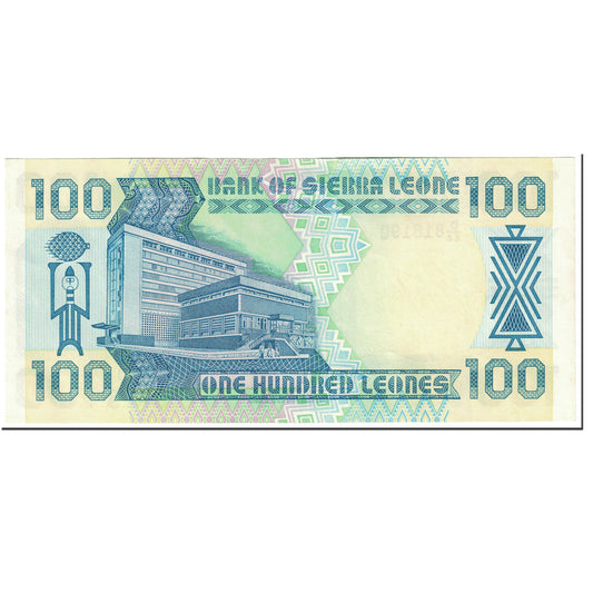 Banknot, 
  
  Sierra Leone, 
  
  100 Leonów