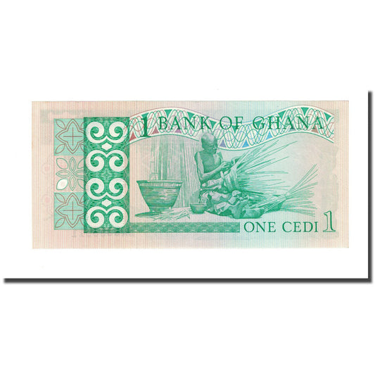 Banknot, 
  
  Ghana, 
  
  1 Cedi