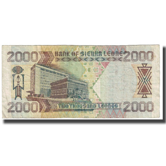 Banknot, 
  
  Sierra Leone, 
  
  2000 Leonów