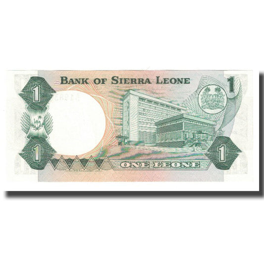 Banknot, 
  
  Sierra Leone, 
  
  1 Leon