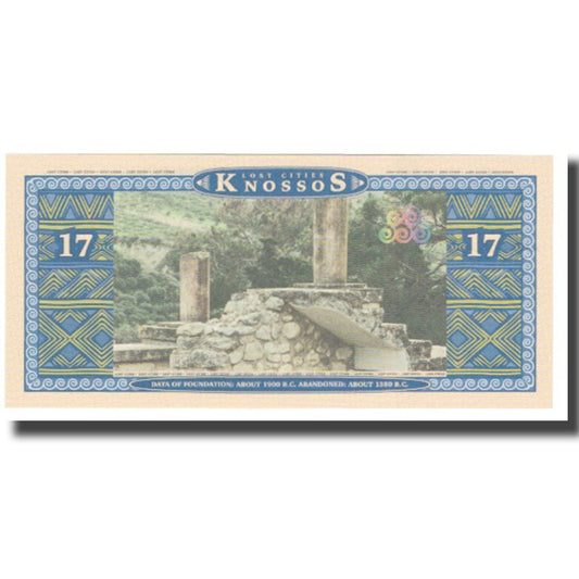 Banknot, 
  
  Grecja, 
  
  KNOSSOS