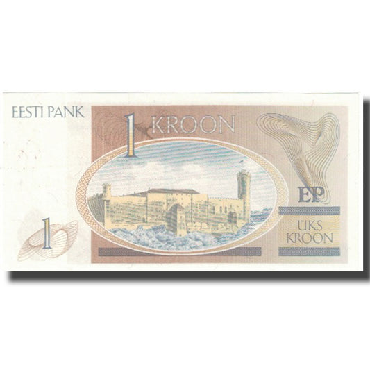Banknot, 
  
  Estonia, 
  
  1 Korona