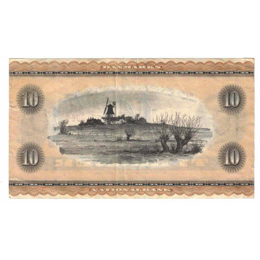 Banknot, 
  
  Dania, 
  
  10 koron