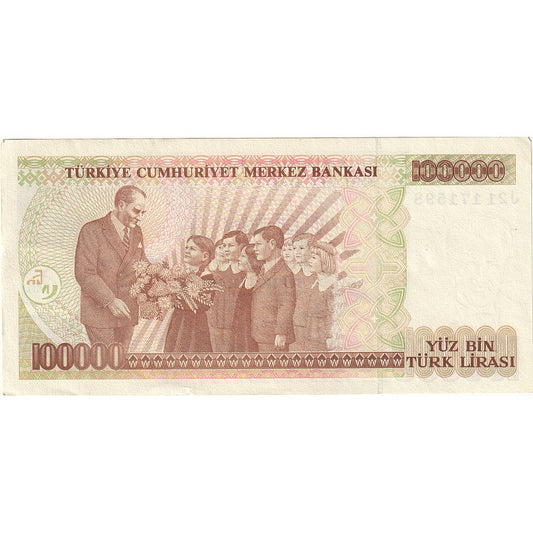 Banknot, 
  
  Indyk, 
  
  100