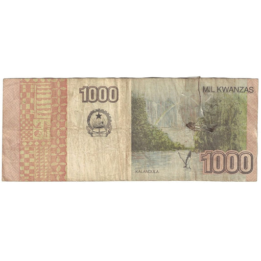 Banknot, 
  
  Angola, 
  
  500 Kwanz
