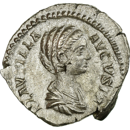 Moneta, 
  
  Plautylla, 
  
  Denar