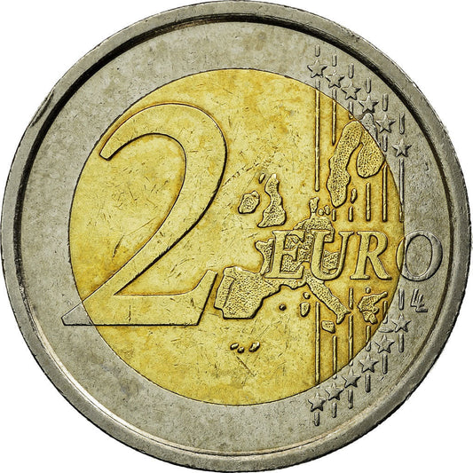 włoski, 
  
  2 euro, 
  
  Olympische Winterspiele w Turynie