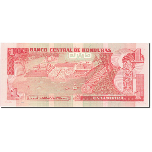 Banknot, 
  
  Honduras, 
  
  1 Lempira