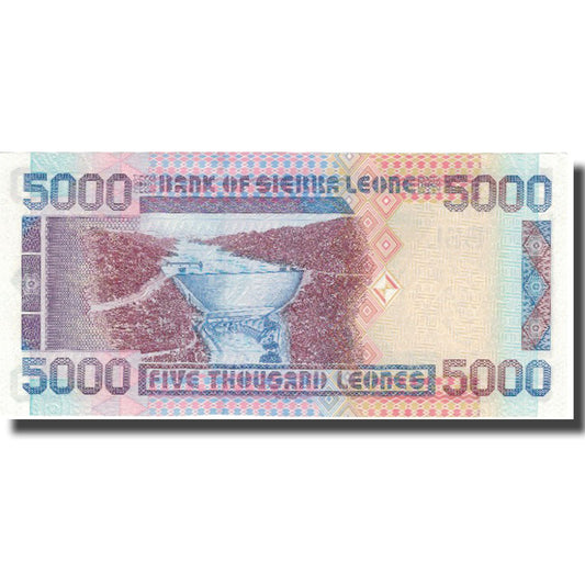 Banknot, 
  
  Sierra Leone, 
  
  5000 Leonów