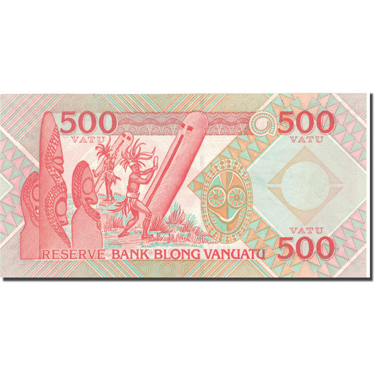Banknot, 
  
  Vanuatu, 
  
  500 Vatu