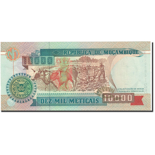 Banknot, 
  
  Mozambik, 
  
  10