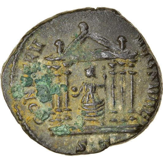 Moneta, 
  
  Maksencjusz, 
  
  Follis