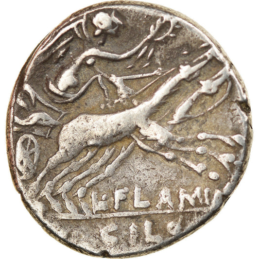 Moneta, 
  
  Flaminia, 
  
  Denar